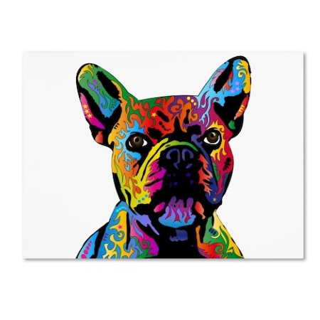 Michael Tompsett 'French Bulldog' Canvas Art,18x24